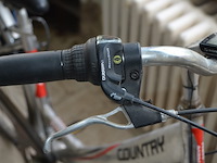Zilverkleurige damesfiets country mbm - afbeelding 2 van  10