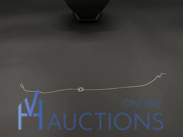 Zilverkleurige ketting - afbeelding 1 van  6