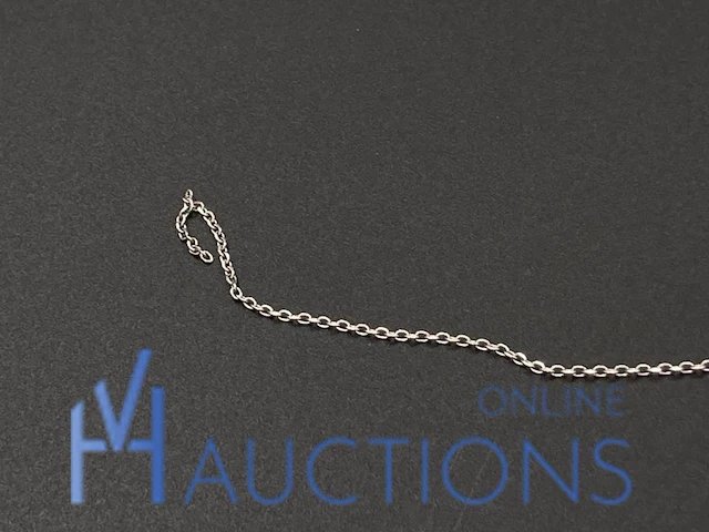 Zilverkleurige ketting - afbeelding 3 van  6