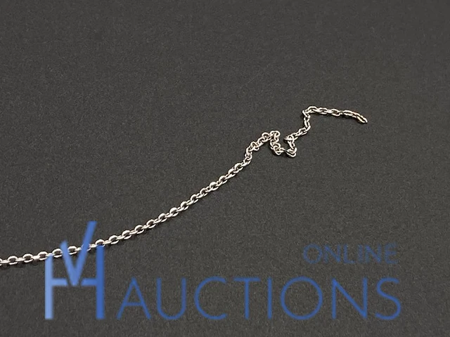 Zilverkleurige ketting - afbeelding 4 van  6