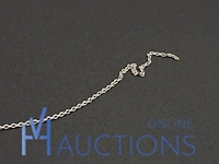 Zilverkleurige ketting - afbeelding 4 van  6