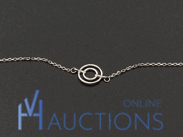 Zilverkleurige ketting - afbeelding 5 van  6