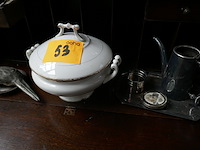 Zilverwerk + soepkom - afbeelding 1 van  6