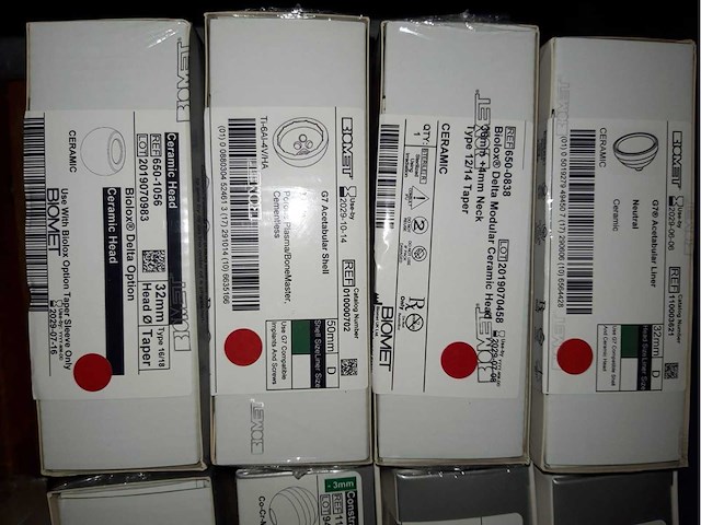 Zimmer-biomet - implants orthopédique (351x) - afbeelding 2 van  47