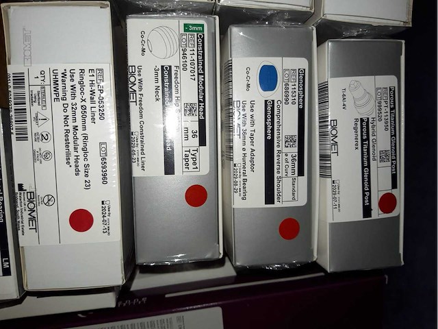 Zimmer-biomet - implants orthopédique (351x) - afbeelding 3 van  47