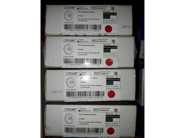 Zimmer-biomet - implants orthopédique (351x) - afbeelding 7 van  47