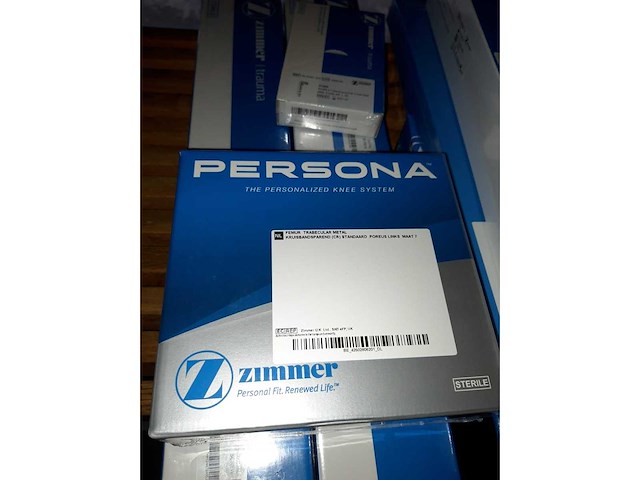 Zimmer-biomet - implants orthopédique (351x) - afbeelding 36 van  47