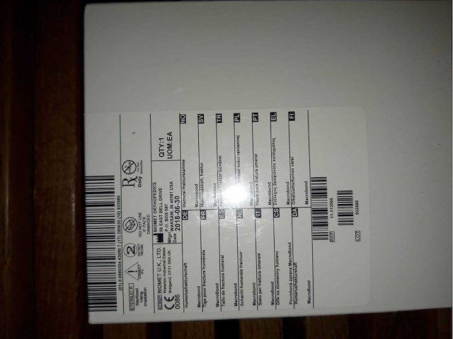 Zimmer-biomet - implants orthopédique (351x) - afbeelding 32 van  47