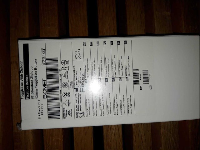 Zimmer-biomet - implants orthopédique (351x) - afbeelding 47 van  47