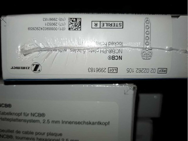 Zimmer-biomet - implants orthopédique (351x) - afbeelding 5 van  20