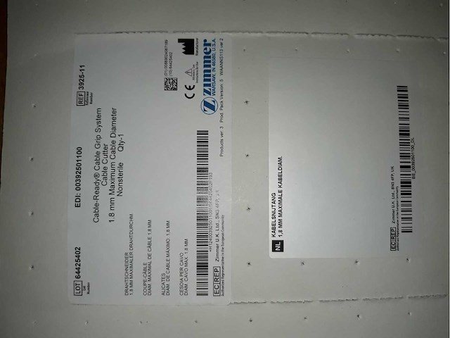 Zimmer-biomet - implants orthopédique (351x) - afbeelding 15 van  20