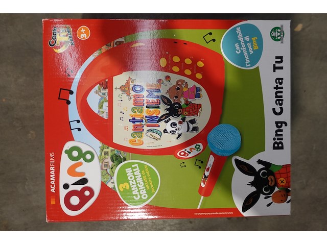 Zingboek met microfoon bing - afbeelding 2 van  4