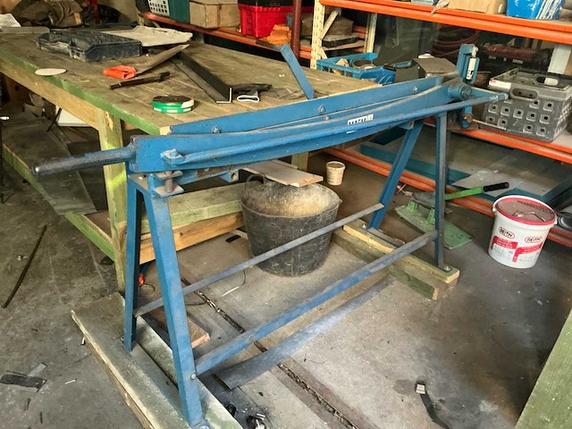 Zink snij- en plooi machines - afbeelding 10 van  11