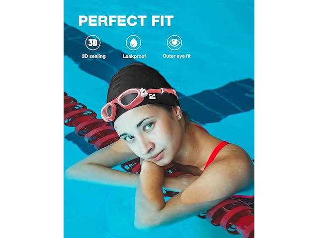 Zionor g1 lite zwembril en zwemmuts set - afbeelding 3 van  4