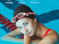 Zionor g1 lite zwembril en zwemmuts set - afbeelding 3 van  4