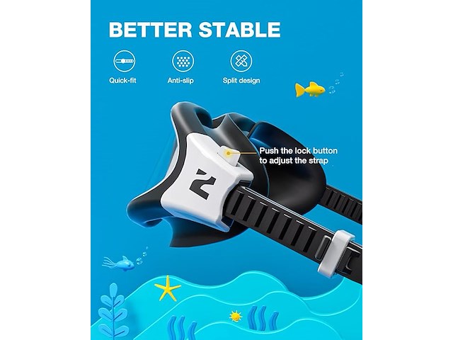 Zionor g1mini zwembril - afbeelding 4 van  5