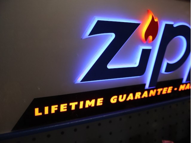 Zippo lichtreclame - afbeelding 3 van  3