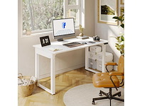 Zit-sta-bureau - (140 x 71 cm) - wit - afbeelding 1 van  7