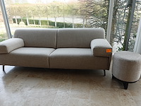 Zitbank & poef - afbeelding 1 van  2