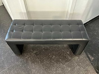 Zitbankje in leder - afbeelding 2 van  7