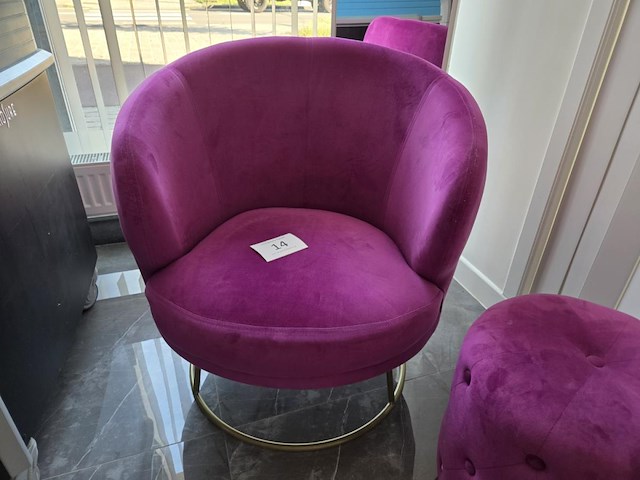 Zithoekje fuchsia - afbeelding 6 van  6
