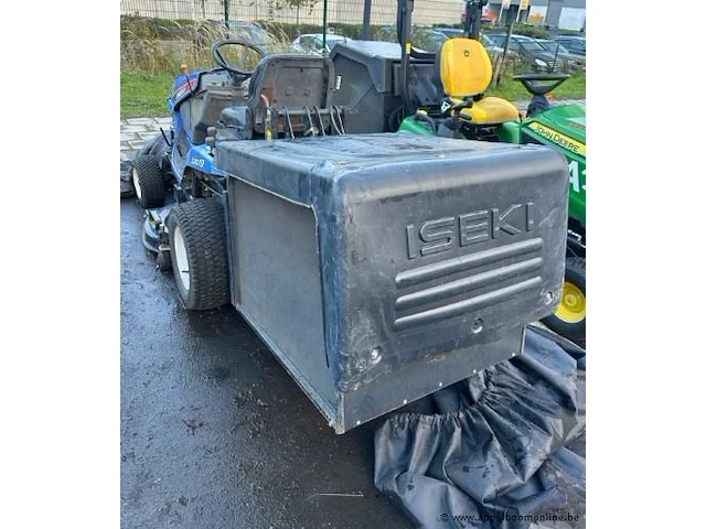 Zitmaaier met opvangbak, iseki sxg19h, bouwjaar 2011, 14 kw, 510 kg, serienummer 101885 - afbeelding 2 van  5
