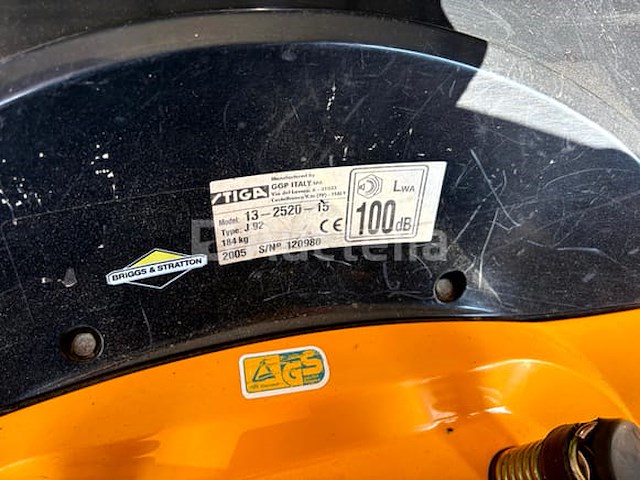 Zitmaaier stiga estate 11.5/92 - afbeelding 16 van  22