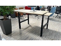 Zit/sta dubbele workbench elektrisch in hoogte verstelbaar - bureau - afbeelding 6 van  6