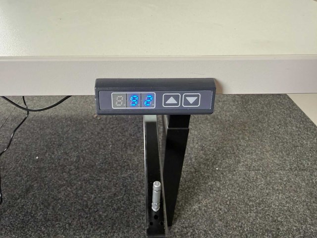 Zit/sta elektrisch verstelbaar duo werkplaats - bureau - afbeelding 4 van  5