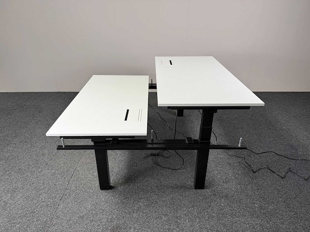 Zit/sta elektrisch verstelbaar duo werkplaats - bureau - afbeelding 5 van  5
