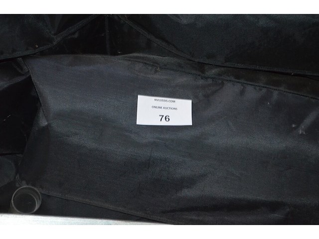 Zitzak zwart, plooistoel met armleuning - afbeelding 3 van  6