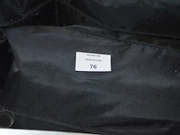 Zitzak zwart, plooistoel met armleuning - afbeelding 3 van  6