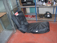 Zitzak zwart, plooistoel met armleuning - afbeelding 4 van  6