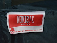 Zitzak zwart, plooistoel met armleuning - afbeelding 5 van  6