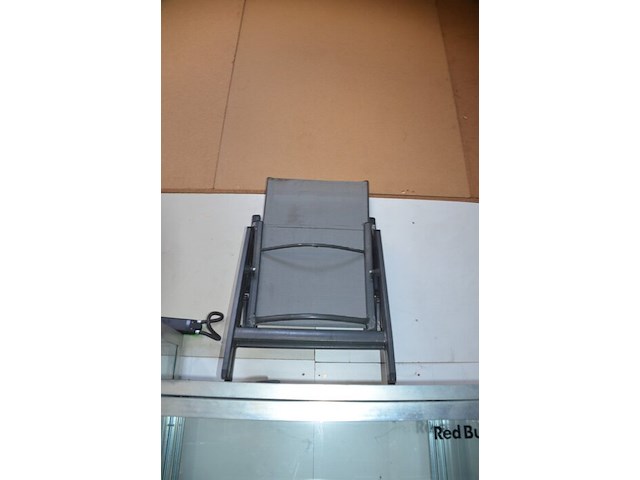 Zitzak zwart, plooistoel met armleuning - afbeelding 6 van  6