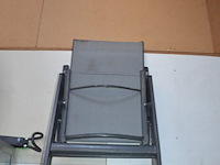 Zitzak zwart, plooistoel met armleuning - afbeelding 6 van  6