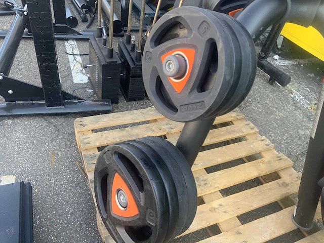 Ziva 5x20;2x15;4x10;8x5;4x2,5;2x1,25kg 50mm schijven krachtstation - afbeelding 3 van  6