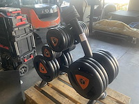 Ziva 6x20;8x5kg;12x2,5kg;6x1,25kg 50mm schijven krachtstation - afbeelding 4 van  5