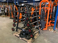 Ziva barbells met rek krachtstation