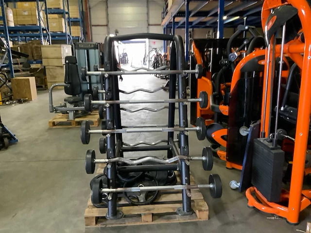 Ziva barbells met rek krachtstation - afbeelding 2 van  6