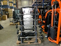 Ziva barbells met rek krachtstation - afbeelding 2 van  6