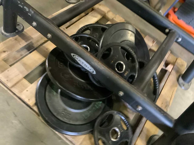 Ziva barbells met rek krachtstation - afbeelding 5 van  6