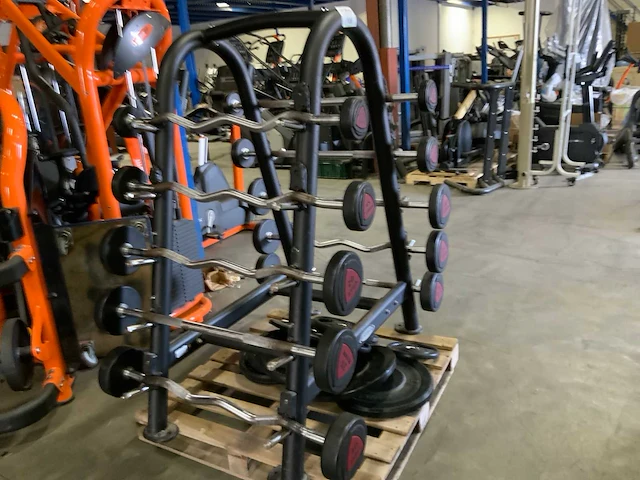 Ziva barbells met rek krachtstation - afbeelding 3 van  6