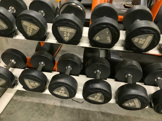 Ziva dumbbell set 20 t/m 40kg krachtstation - afbeelding 4 van  6