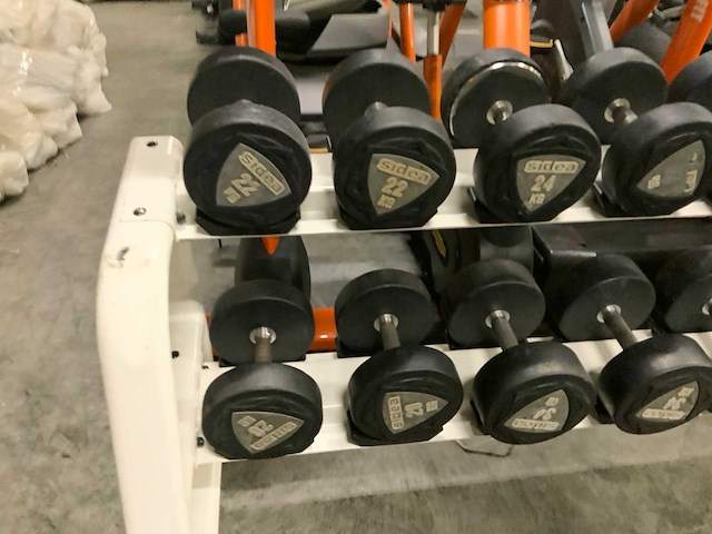 Ziva dumbbell set 20 t/m 40kg krachtstation - afbeelding 5 van  6