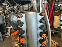 Ziva dumbbell toren niet compleet krachtstation - afbeelding 1 van  5