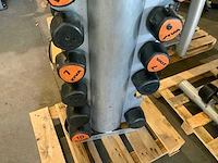 Ziva dumbbell toren niet compleet krachtstation - afbeelding 3 van  5