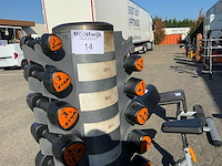 Ziva dumbell toren 9;8;6;5;4;3;2kg krachtstation - afbeelding 2 van  4