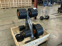 Ziva schijven 50mm 2x25kg;3x20;13x10;6x5;14x2,5kg krachtstation