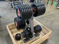 Ziva schijven 50mm 2x25kg;3x20;13x10;6x5;14x2,5kg krachtstation - afbeelding 2 van  6